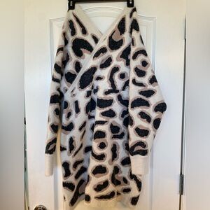 Halara Leopard Print Sweater Dress